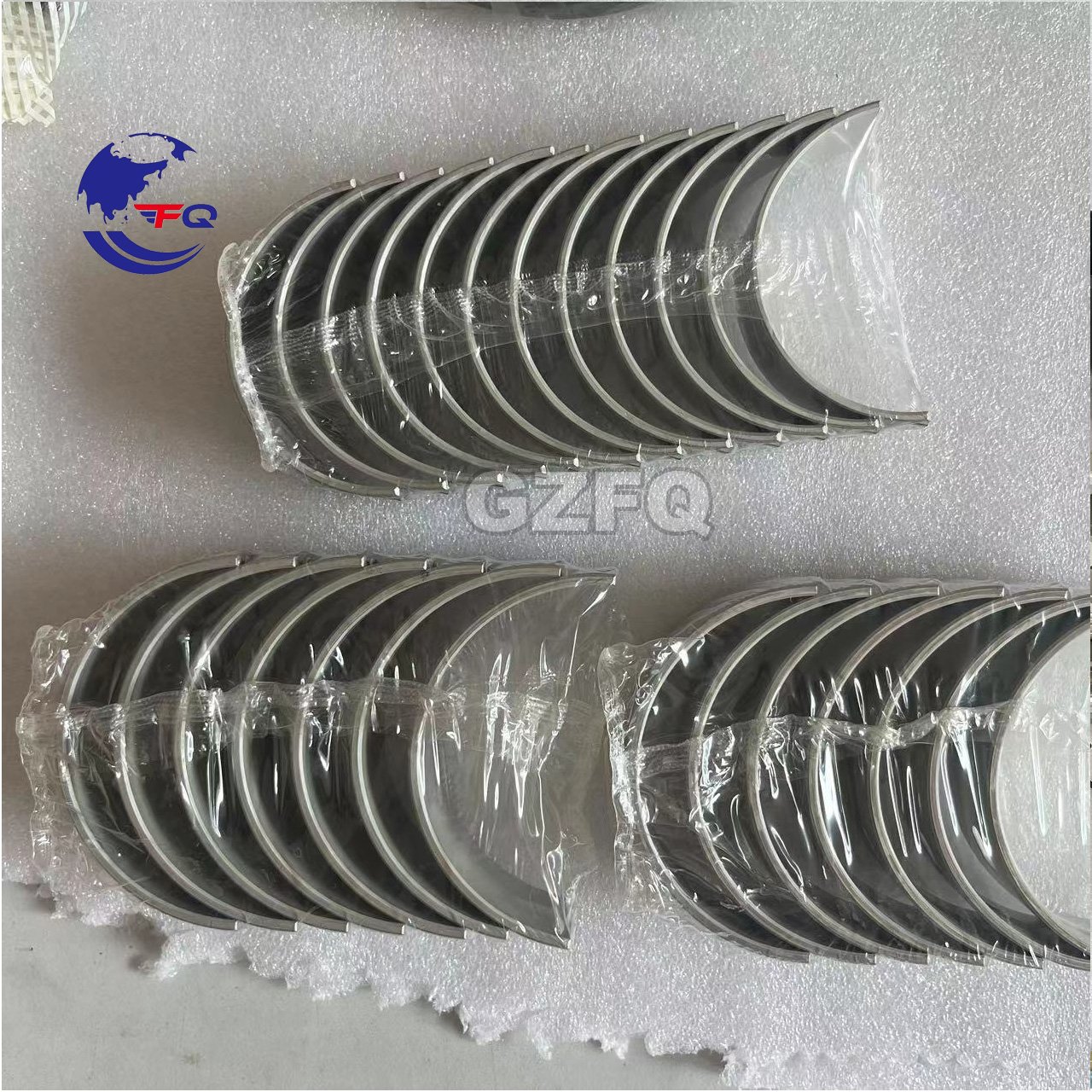 Low MOQ STD 0.25 0.5 Crankshaft Bearing Main Bearing Con Rod Bearing For Komatsu Caterpillar Excavator Engine Spare Parts