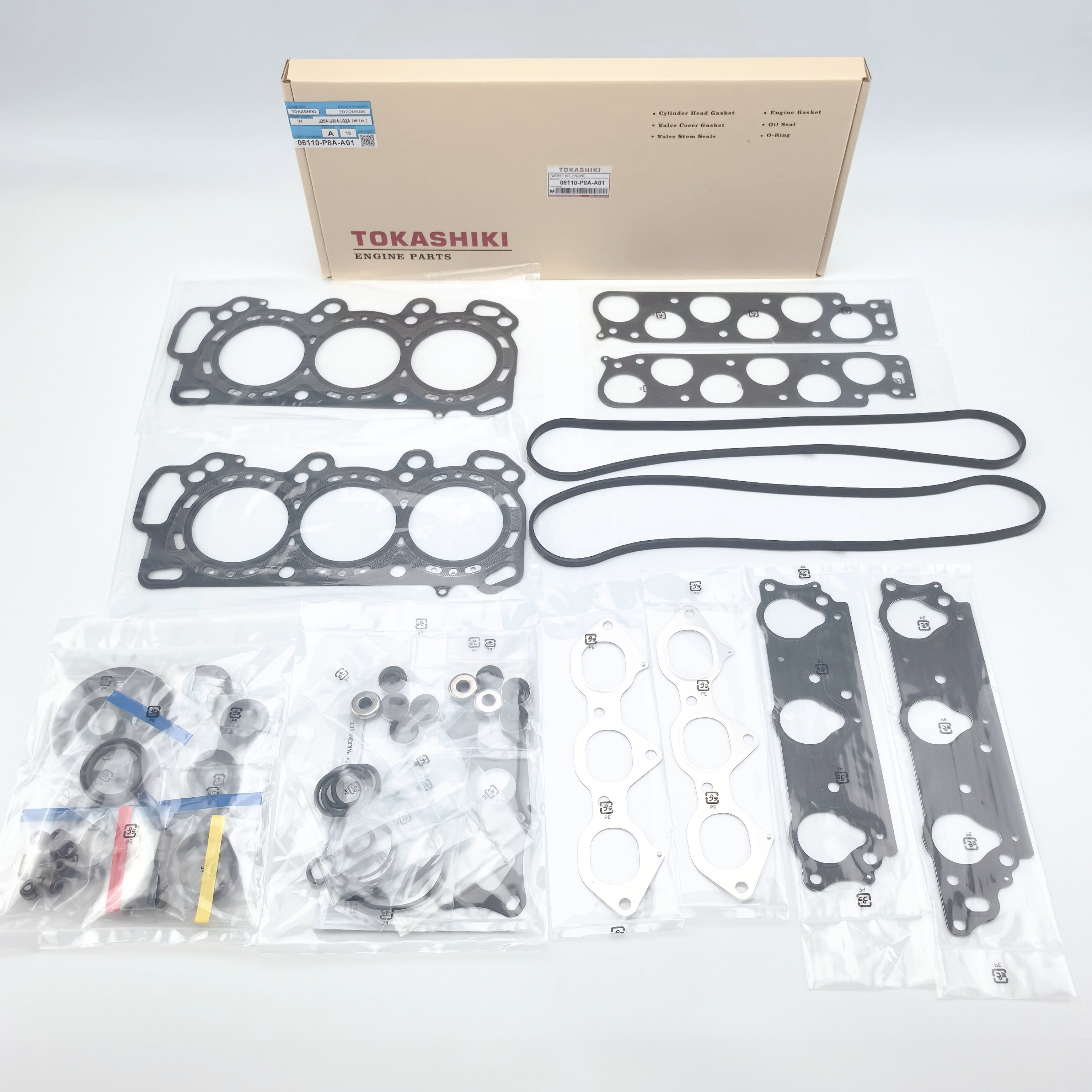 Engine Overhaul Cylinder Head Gasket Kit for HONDA 06110-P8A-A01 TOKASHIKI J26A J30A J32A honda civic