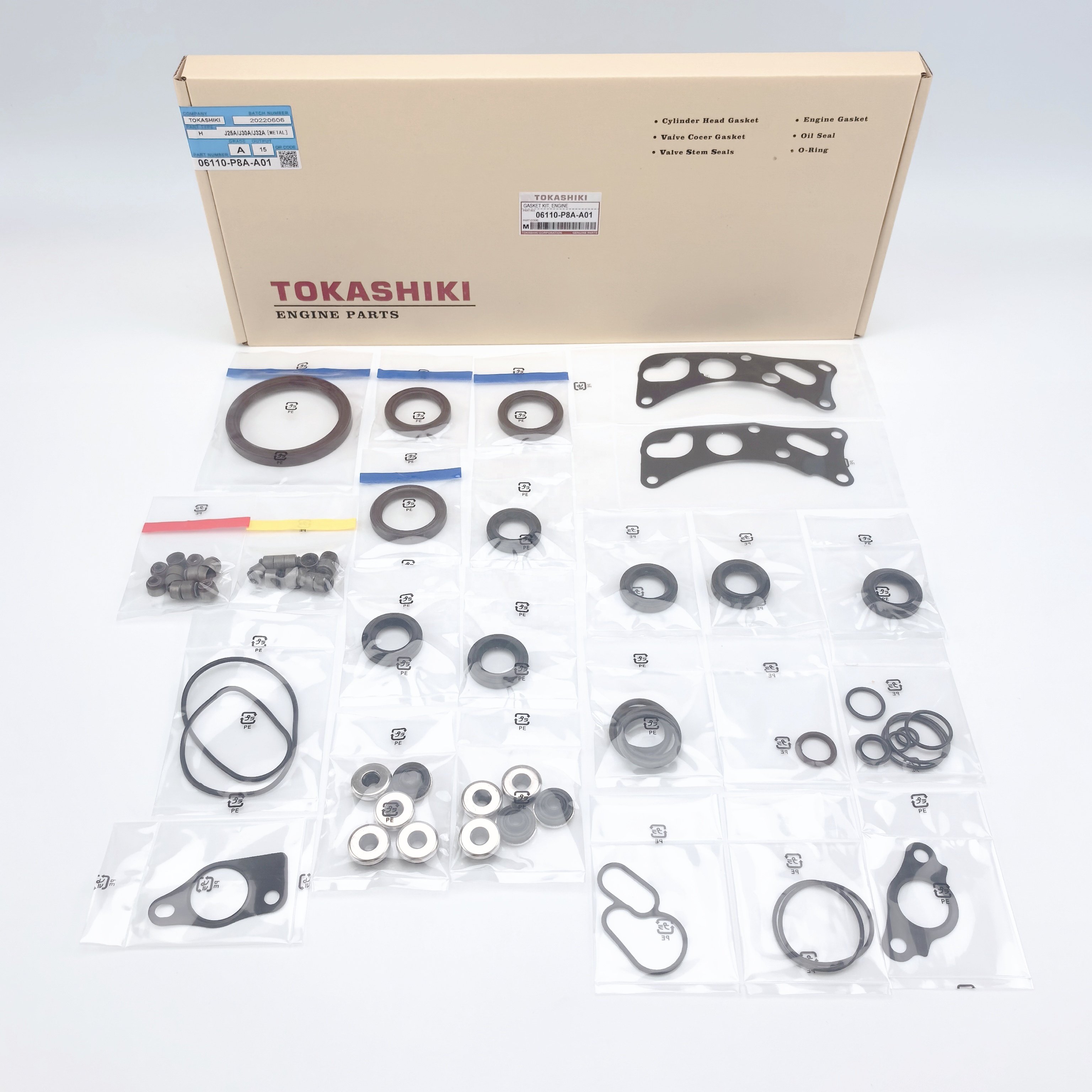 Engine Overhaul Cylinder Head Gasket Kit for HONDA 06110-P8A-A01 TOKASHIKI J26A J30A J32A honda civic
