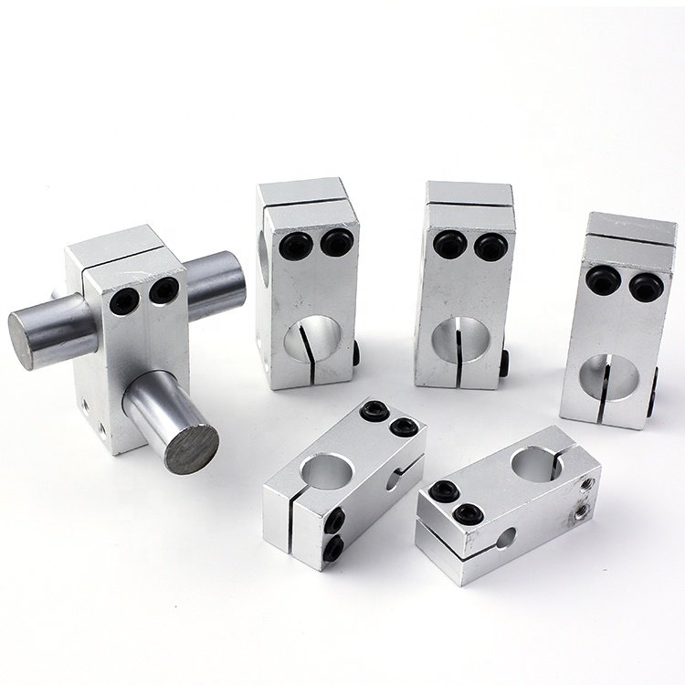 shaft Cross Clamp Connector Pillar Cross Fixing Clip For The Same Diameter And Different Diameter shaft collar clips