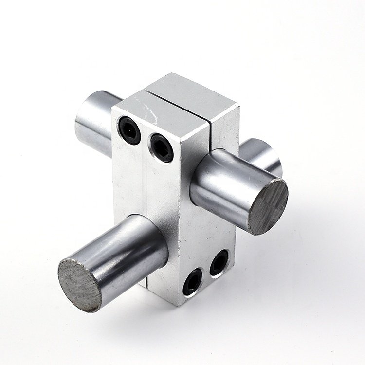 shaft Cross Clamp Connector Pillar Cross Fixing Clip For The Same Diameter And Different Diameter shaft collar clips