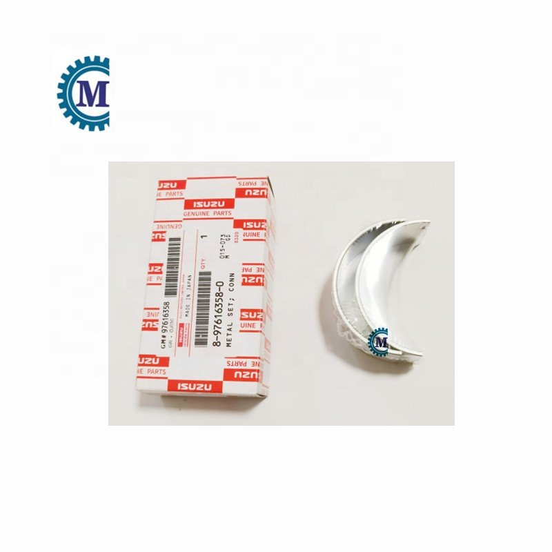 8-97616358-0 8976163580 Connecting Rod Bearing 4HK1 6HK1 Con Rod Bearing 8-97616358-0 8976163580