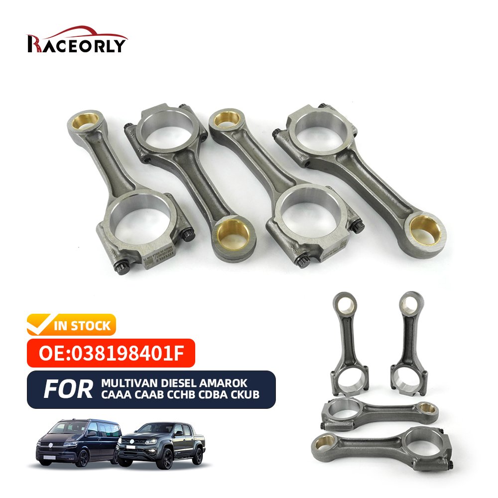 Auto Engine Parts 038198401F 038105401J Connecting Rod Con Rod for VW MULTIVAN Vw Transporter Vw Type 4 Parts 3 Pieces 18 Months
