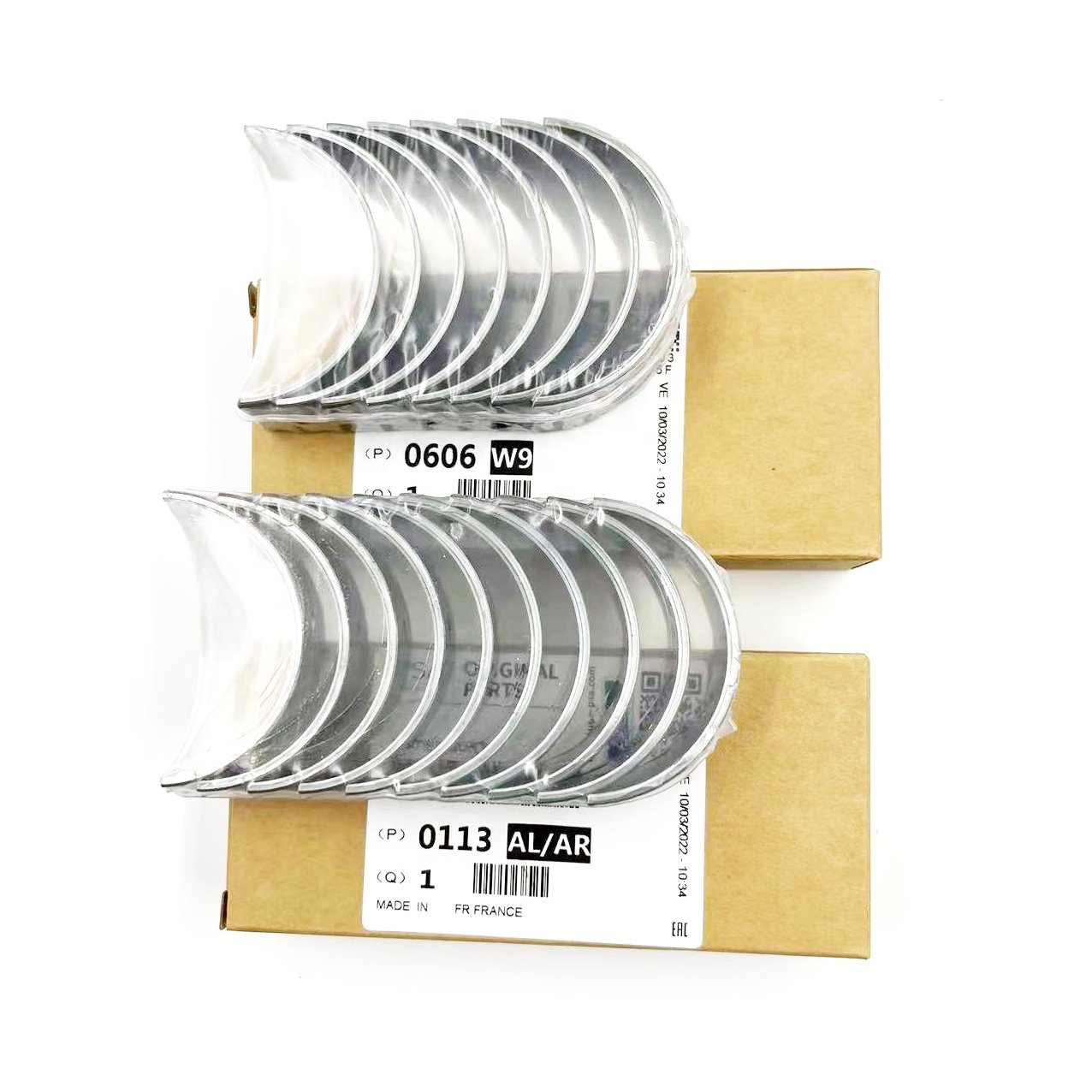 0606AF 0606W9 0113AL 0113AR Engine components Connecting rod bearing for Peugeot 308CC 3008 RCZ 508 Citroen C4 MINI
