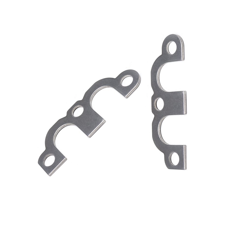 metal gasket cutting machine OEM custom Steel M Type Gasket Metal Plate Cylinder Head Spacer with Hole