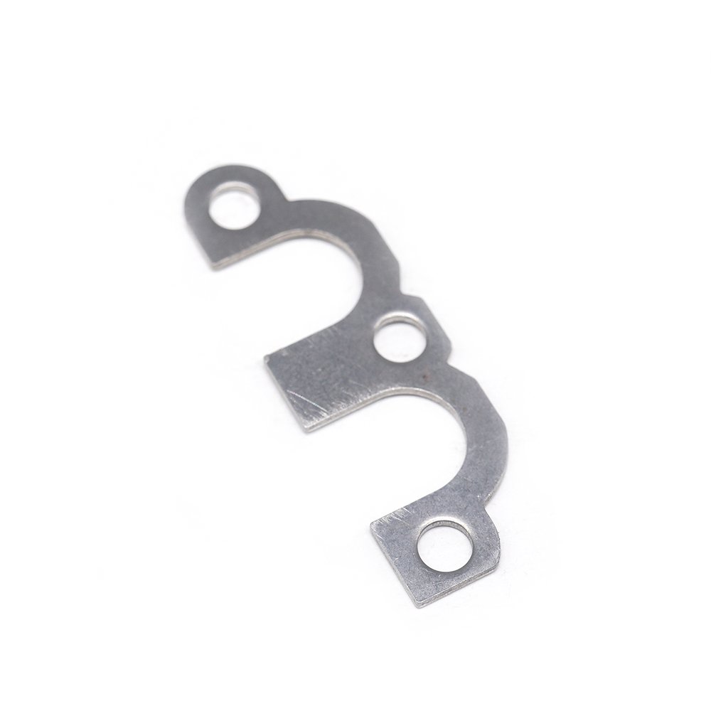metal gasket cutting machine OEM custom Steel M Type Gasket Metal Plate Cylinder Head Spacer with Hole