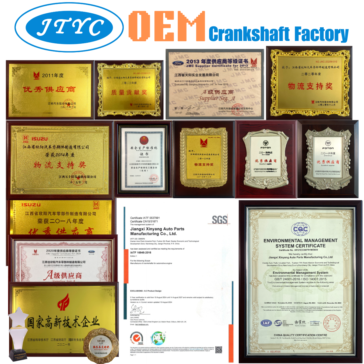 High-Quality OEM V348 2.2 1717559 13029021 BB3Q-6200-AAA Connecting Rod for Ford Puma 2.2 Transit