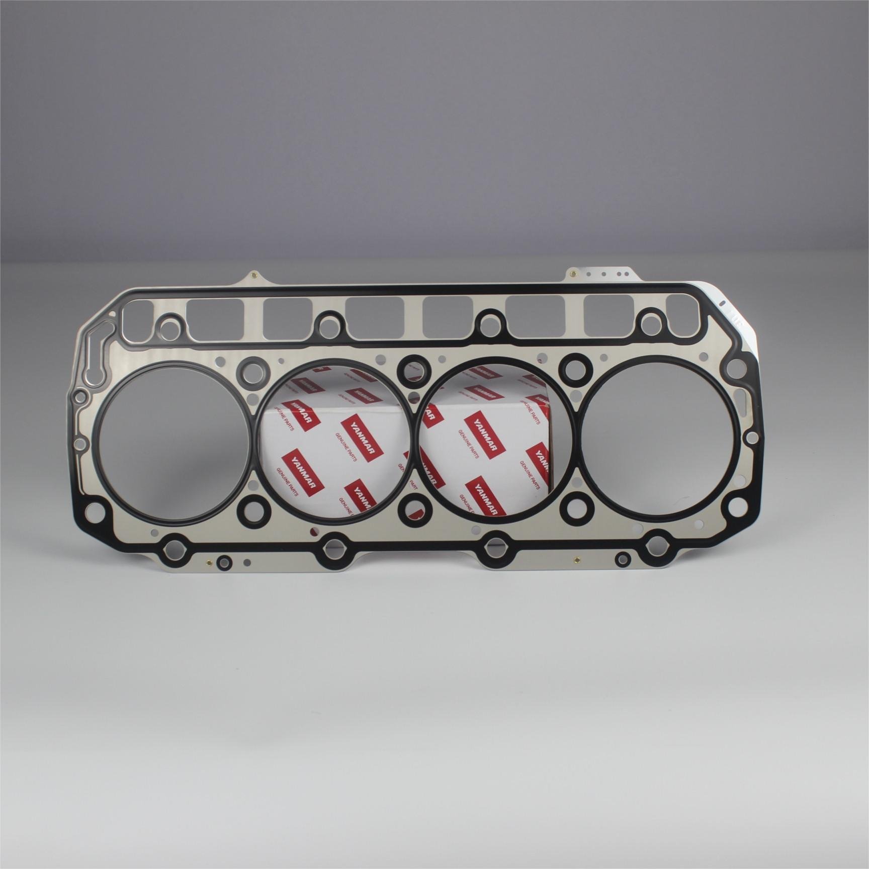 4TNV98 Diesel Engine Spare Parts New 129907-01331Cylinder Head Gasket Metal Piston Type