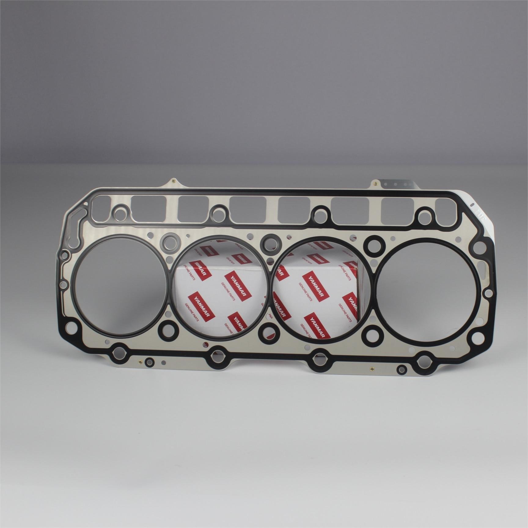 4TNV98 Diesel Engine Spare Parts New 129907-01331Cylinder Head Gasket Metal Piston Type