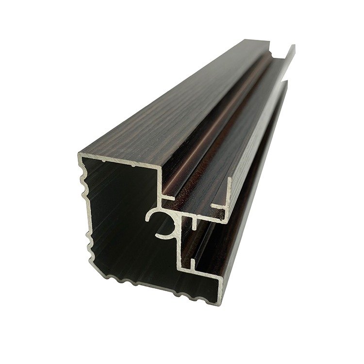 Guangyuan Customized aluminum profile wardrobe accessories clothing hanging rod clothes single pole hanger clothes racks & rails