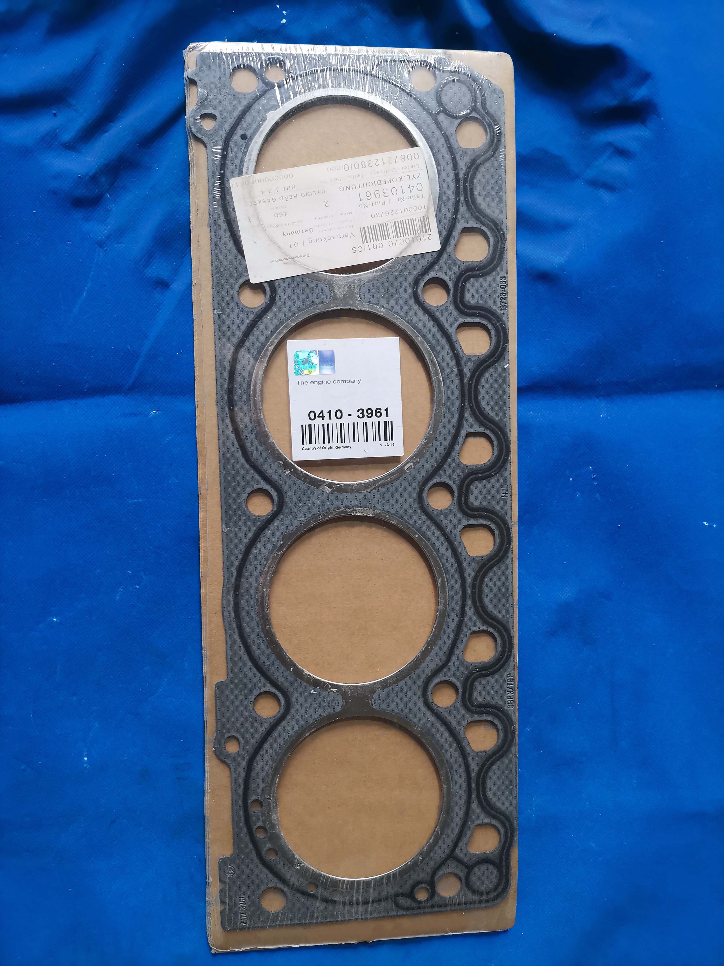 Construction machinery diesel engine spare parts cylinder head gasket set BF4M1011 04103961 0410 3961 for deutz