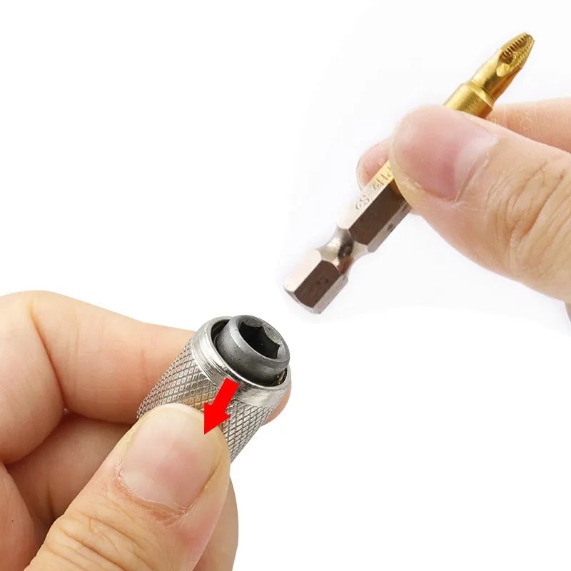 Electric Hammer Conversion Connecting Rod Sleeve SDS Round Shank to Hexagon Converter Impact Drill Head Adapter Tool Texture