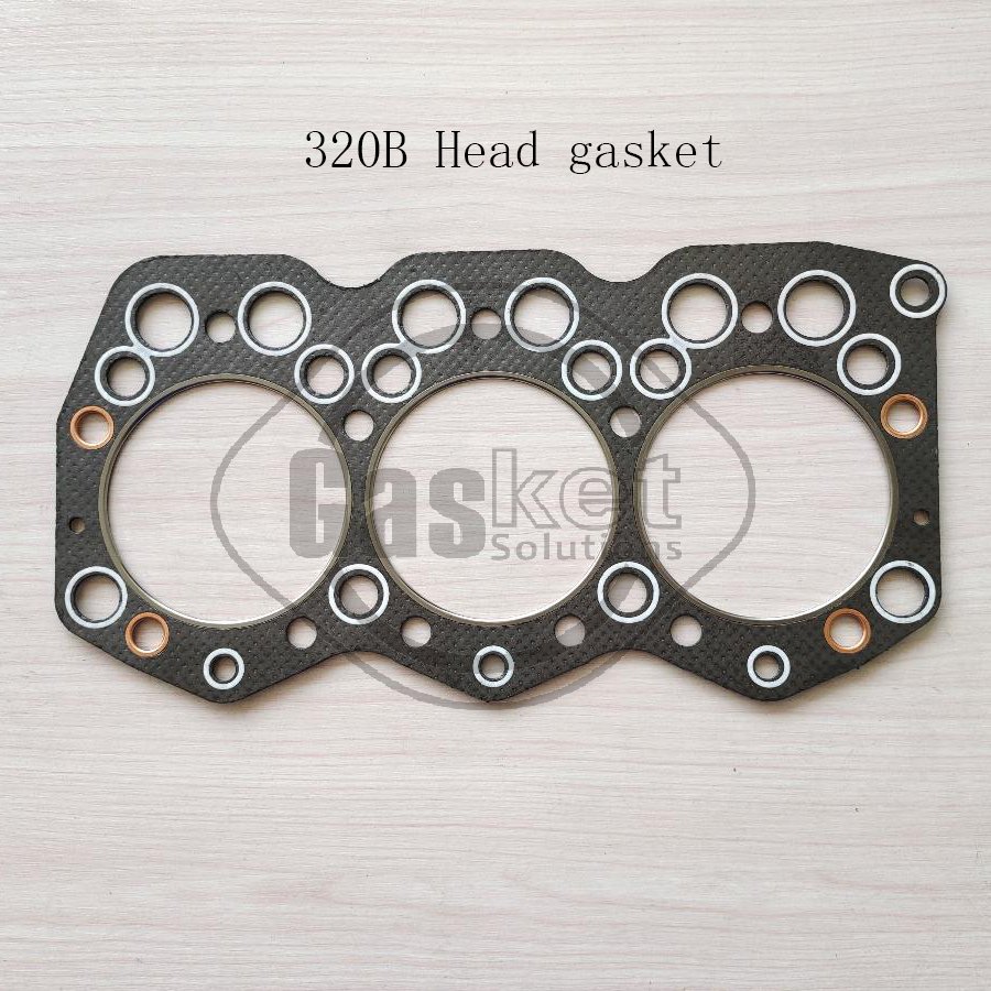 S6K 3066 E320B 320C Head Gaskets Production factory for for Caterpillar Engine Cylinder HEAD 34301-10200