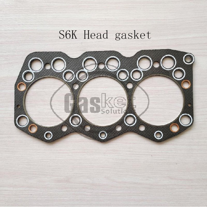 S6K 3066 E320B 320C Head Gaskets Production factory for for Caterpillar Engine Cylinder HEAD 34301-10200