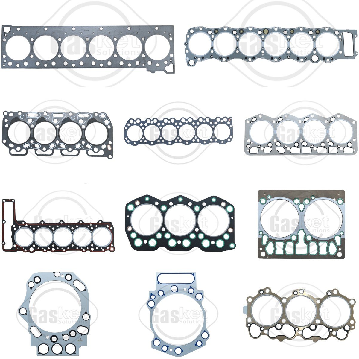 S6K 3066 E320B 320C Head Gaskets Production factory for for Caterpillar Engine Cylinder HEAD 34301-10200