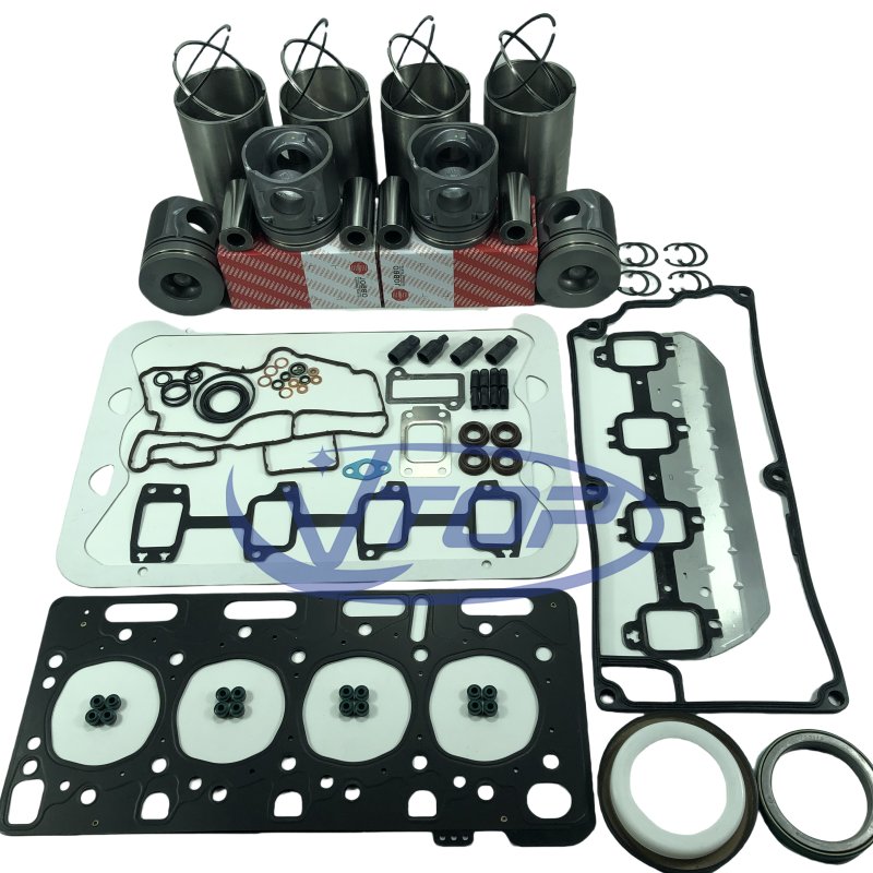 V3307 Cylinder Liner Kit Engine Rebuild Kit For Kubota V3307 V3300 V3800 V2403 V2607 Machinery Engine Parts