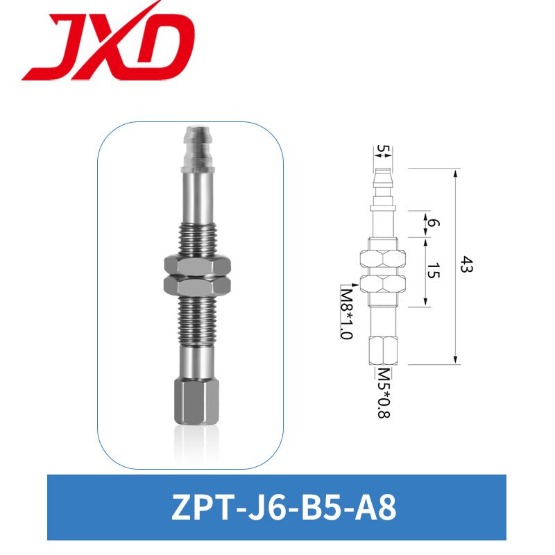 JXD SCM ZPT-J10-B5-A10 ZPT-J20-B01-A14 ZPT-K50-B5-A10 Industry Vacuum Suction Cup Connector Pneumatic Connecting Rod