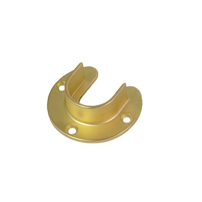 Forged Customize Polish 2" 4" 1-5/16" Brass Open Closet Rod Heavy Floor Flanges Toilet Drain Fittings At Direct Factory Price