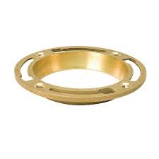 Forged Customize Polish 2" 4" 1-5/16" Brass Open Closet Rod Heavy Floor Flanges Toilet Drain Fittings At Direct Factory Price