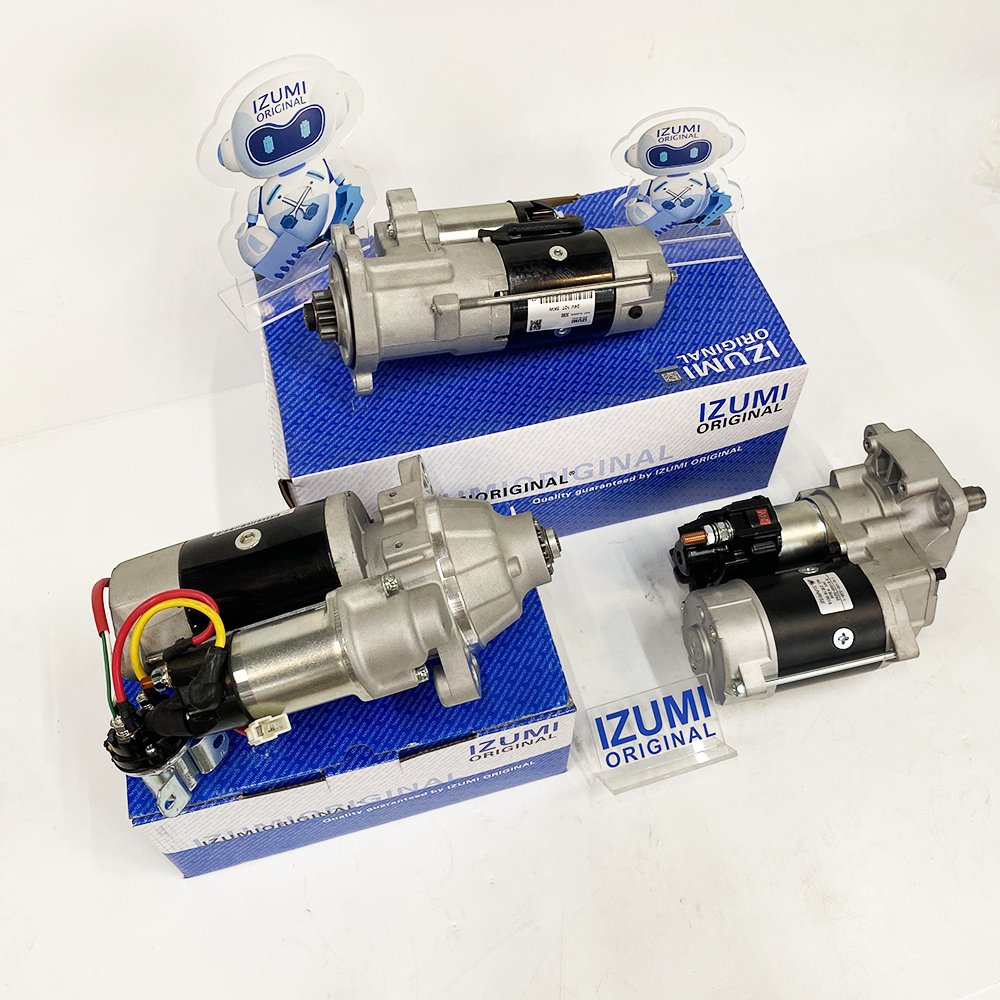 IZUMI ORIGINAL 3103305 5284084 2871256 3103916 3102920 4913528 3010125 8200700 5284083 2871252 4078512 starter for Cummins