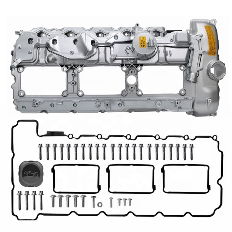 OE 11127846359 S55 Quality Engine Aluminium Valve Cover Kit for BMW S55 Cylinder Head Valve Cover