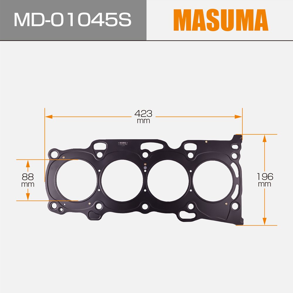 Md-01045s MASUMA Car Parts Sale Cylinder Head Cover Gasket Automotive Parts & Accessories Cylinder Head Gaskets