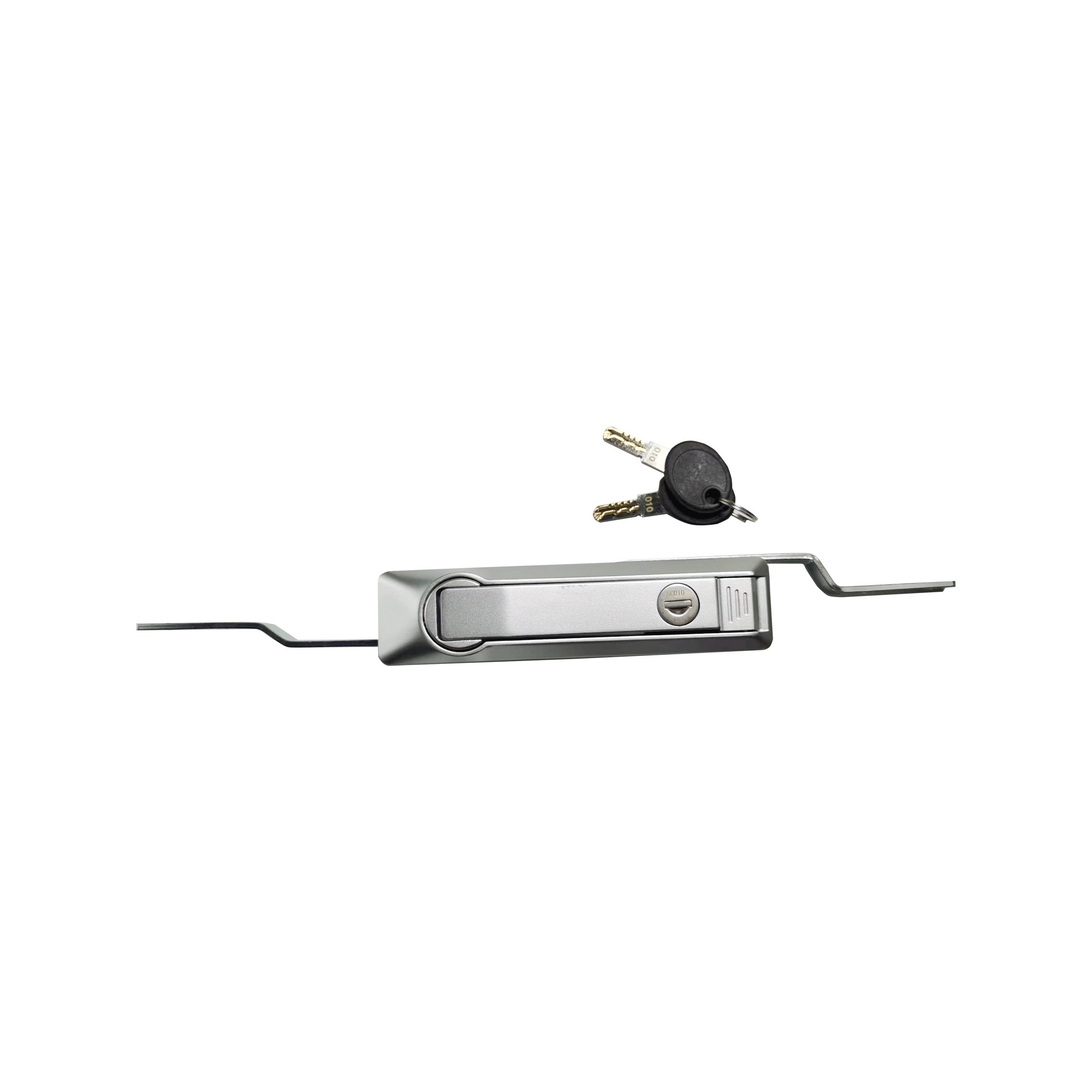Low Price black matt connecting rod with cabinet door lock distribution box lock DH828