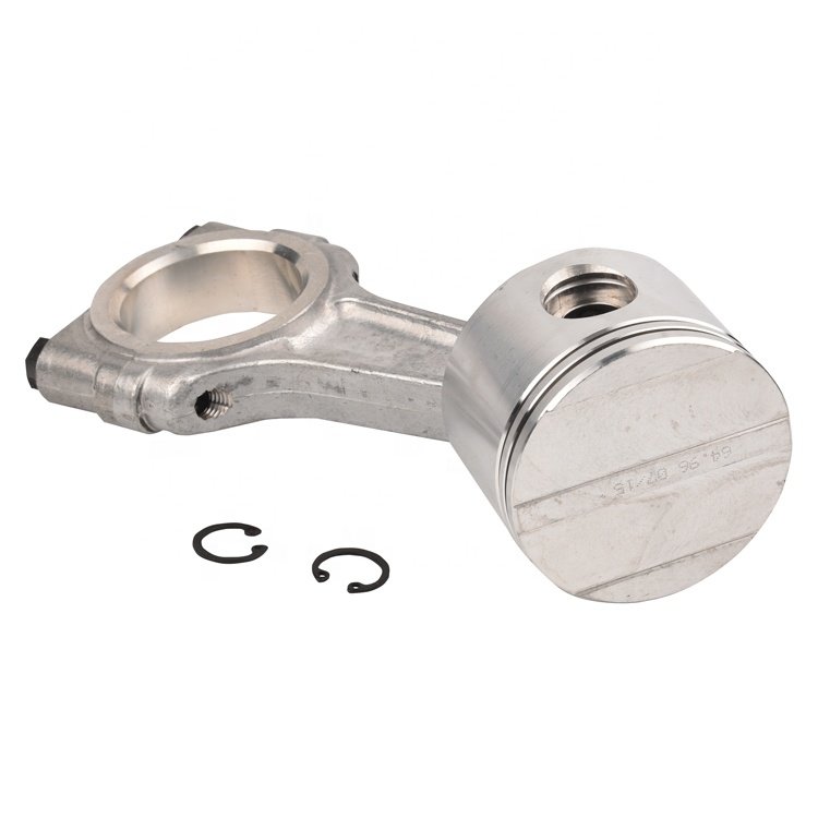 Refrigerator spare parts connecting rod and piston including ring pin and lock 4J