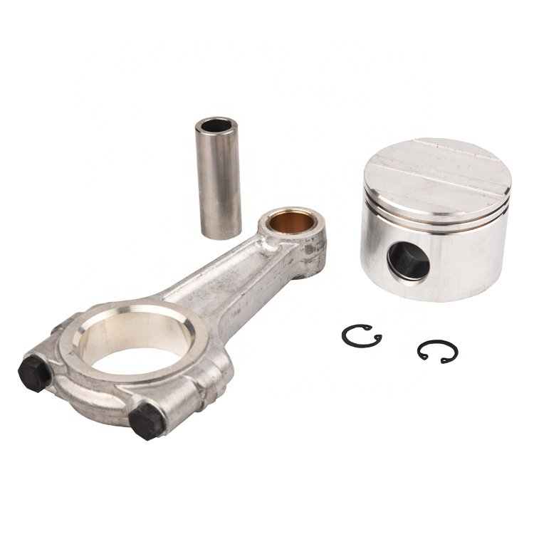 Refrigerator spare parts connecting rod and piston including ring pin and lock 4J