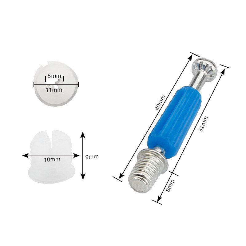 Hi-Q GOK Three In One Connecting Fitting Cam Lock Bolt Cam Connector Bolt And Nut Screw