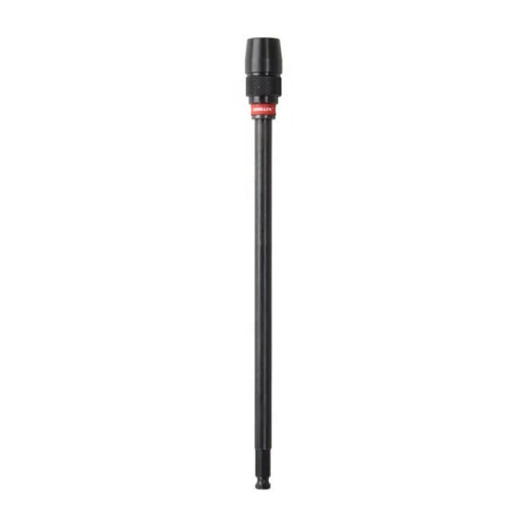 Milwauke QUIK-LOCK 48-28-1040 Universal Hex Drill Extension, 7/16 in Shank, 12 in Length, Drill Bit Extension Rod
