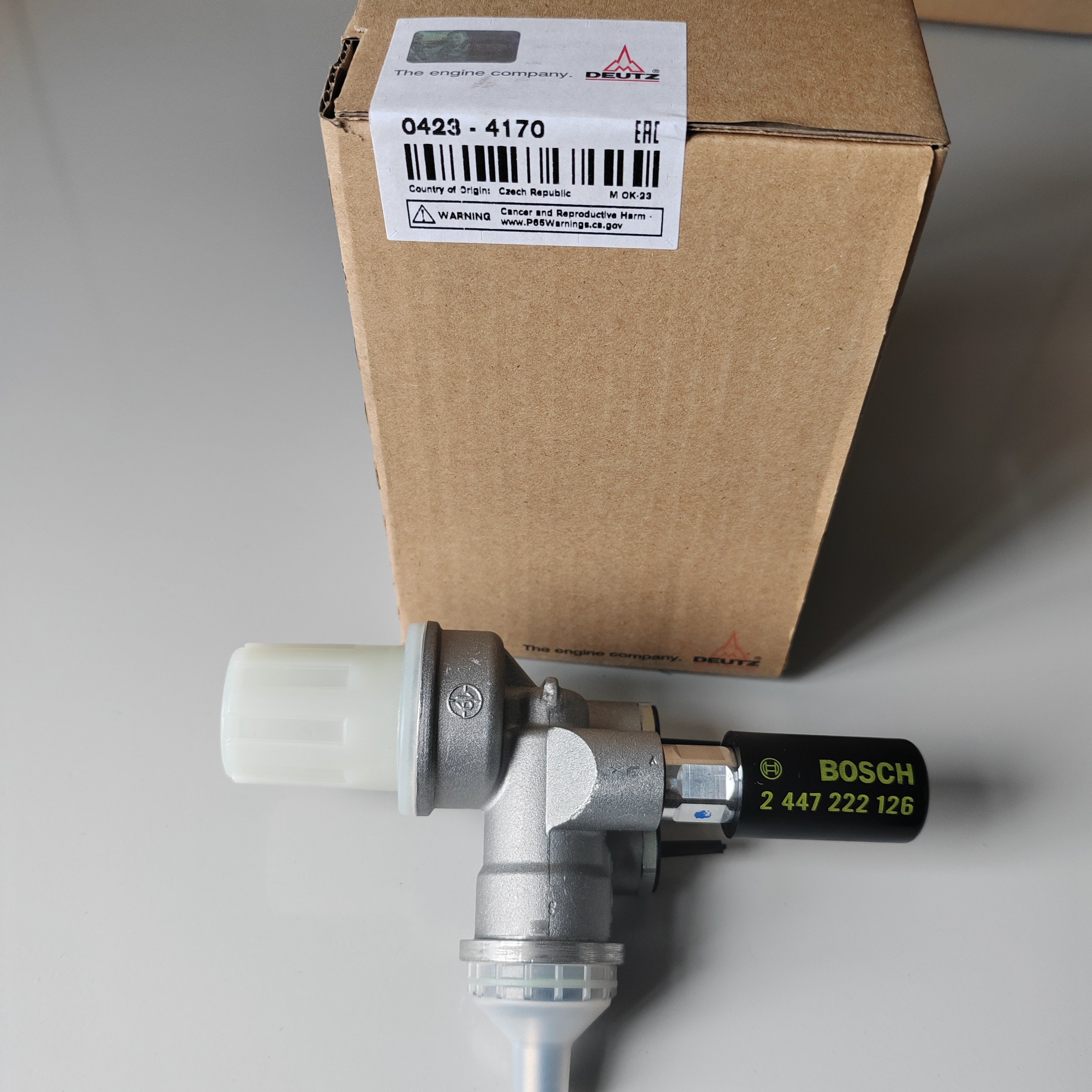 Deutz 04234170 Fuel Supply Pump for 914 diesel engines for Deutz Manufacturing Plant Use