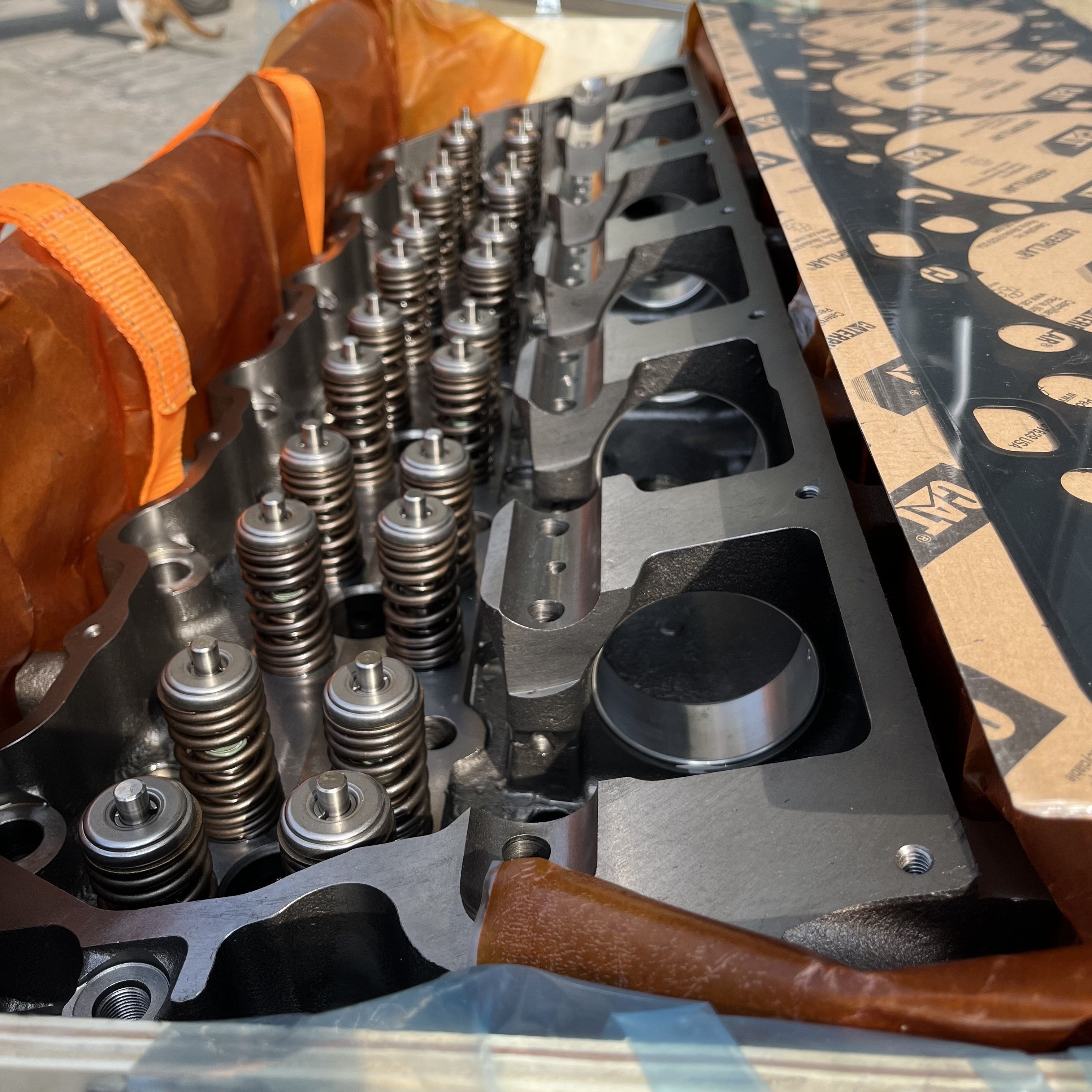 CAT 3406E 3406 C-15 C15 C-18 Complete Engine Cylinder Head Assy Cylinder Head Gasket 2237263 224-5122 227-1204 245-4324 2454324