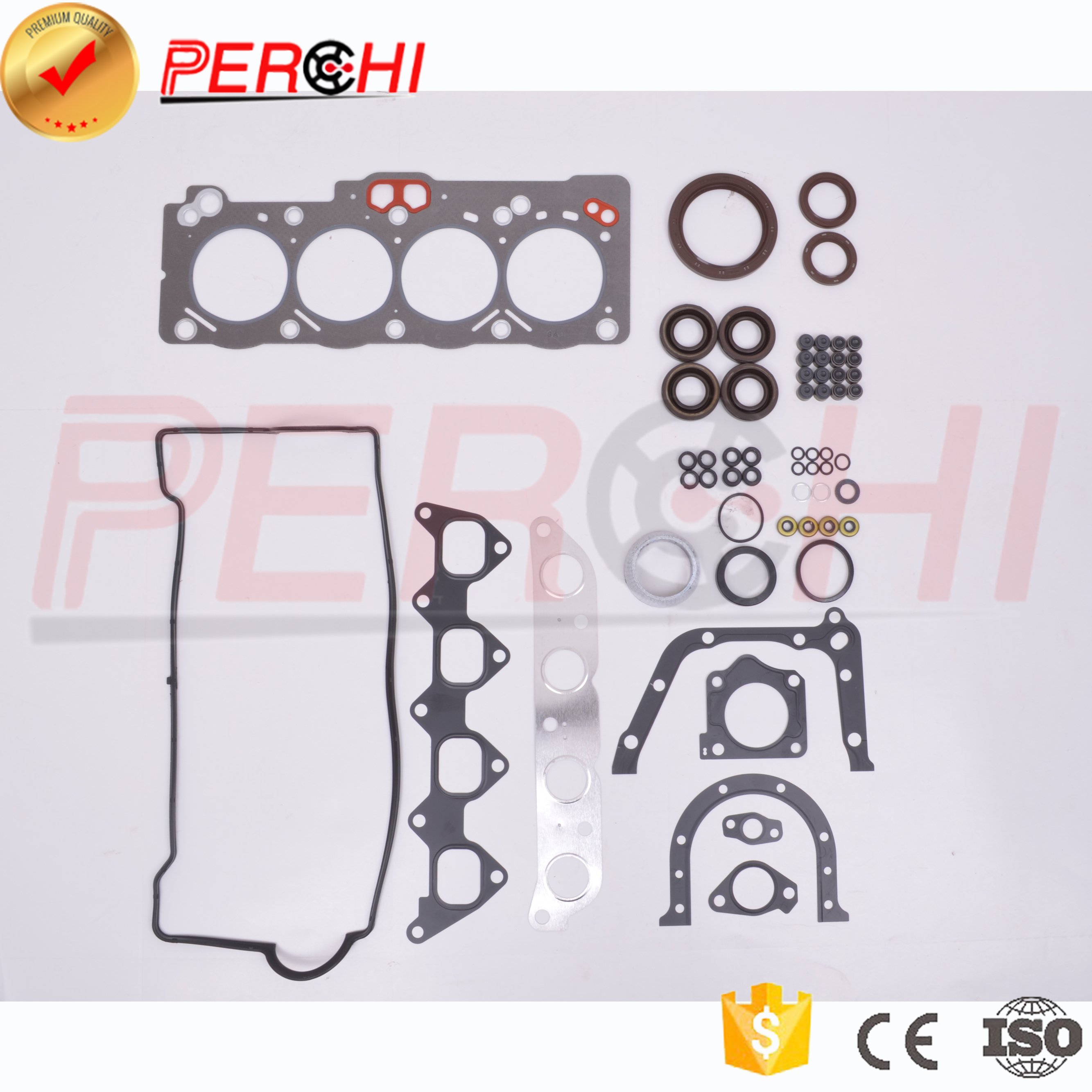 PERCHI Engine 5AFE/AE100 Best Auto Parts Gasket Set For TOYOTA COROLLA LEVIN Coupe 1.5 OEM:04111-16221