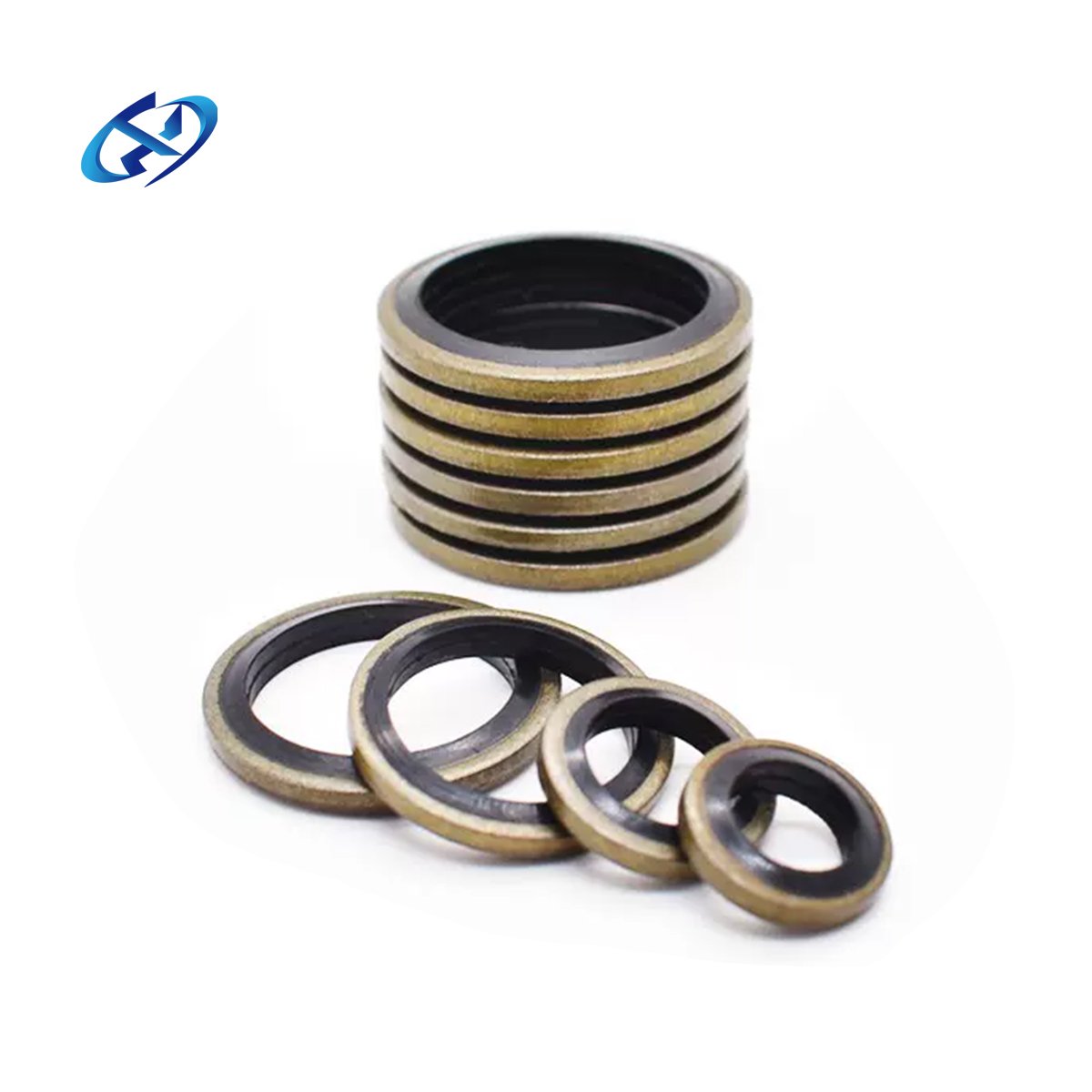 Rubber Flat Compounds Gaskets Spiral Wound Gasket For Pipe And Flange