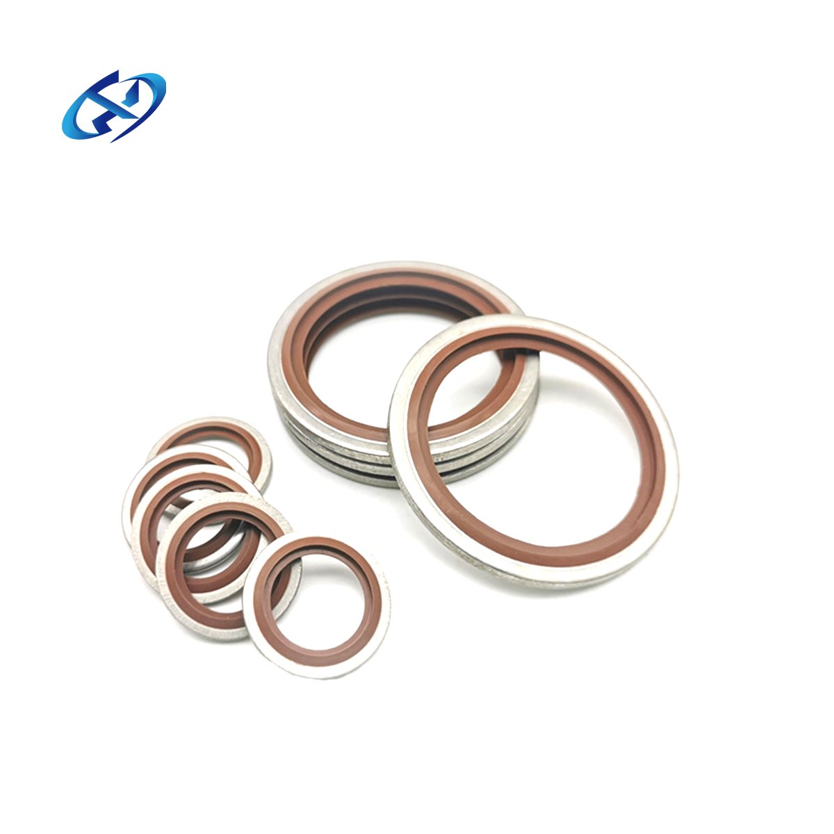 Rubber Flat Compounds Gaskets Spiral Wound Gasket For Pipe And Flange