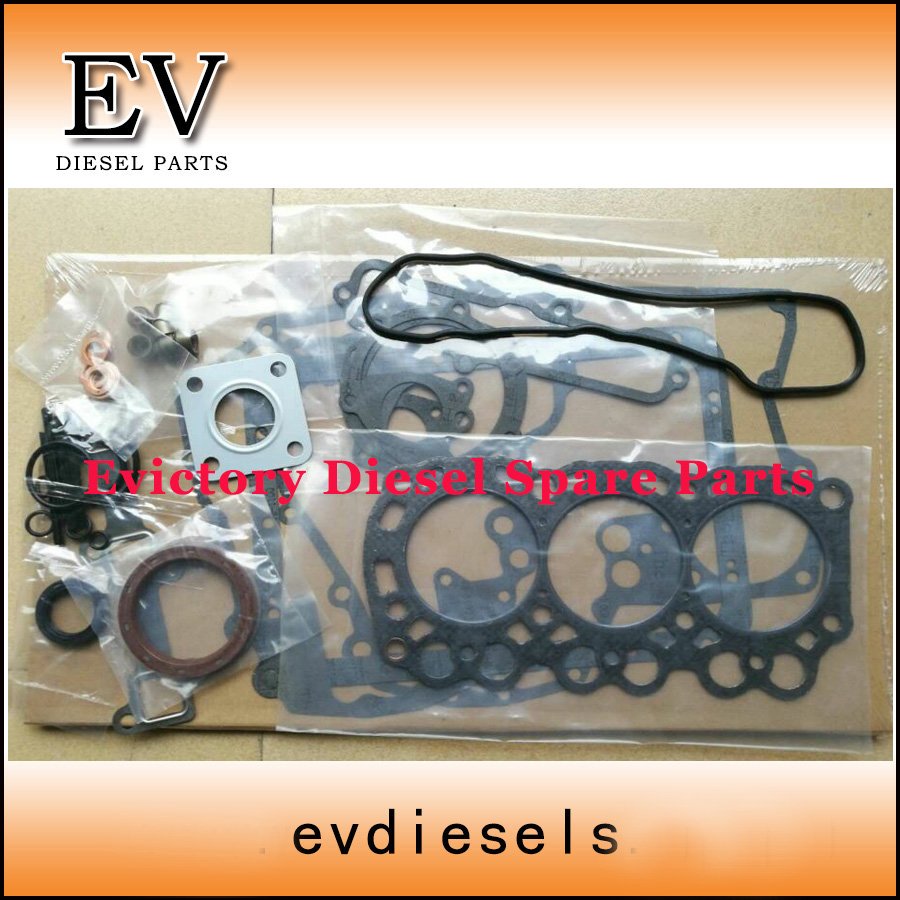 For MITSUBISHI L3E full complete gasket kit with cylinder head gasket