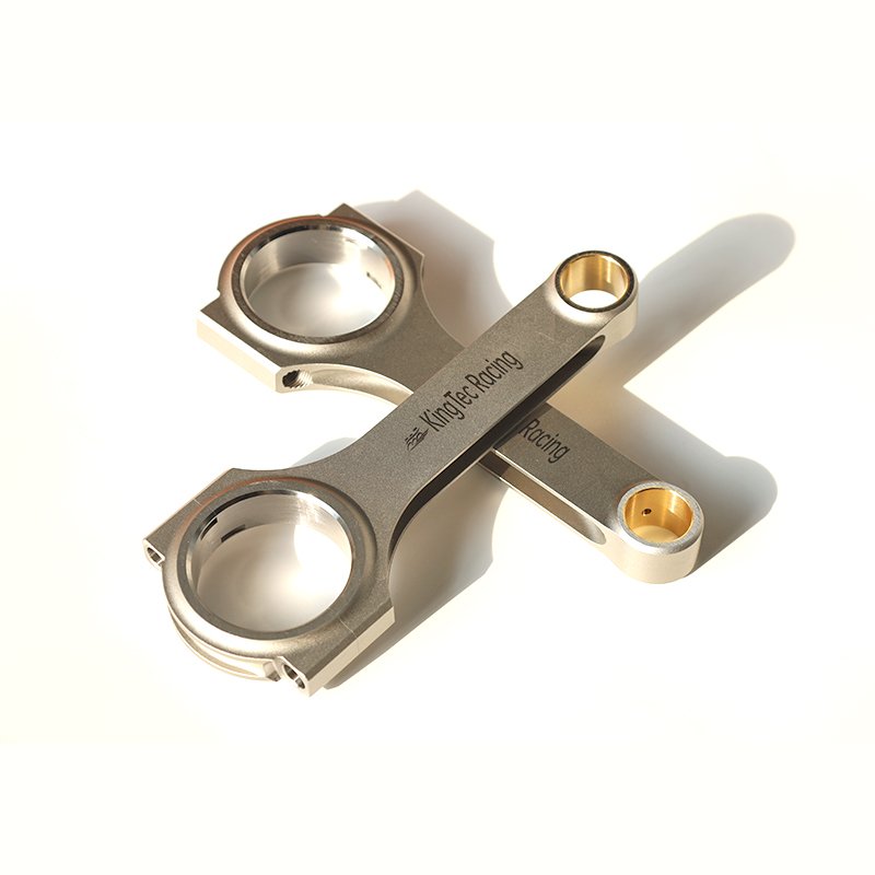 custom H beam high quality forged connecting rod for Honda H22 h22 h22a prelude 2.2L
