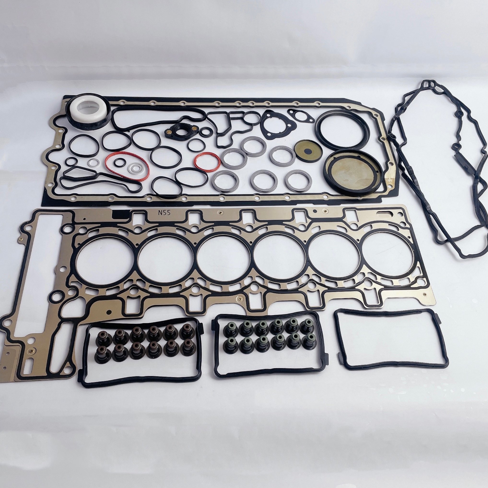 hot sales N55 Engine full Gasket overhaul rebuild kit for BMW N55B30 3.0L 135i/335i/535i/640i/ X3/X5/X6 11127599212 11127591482