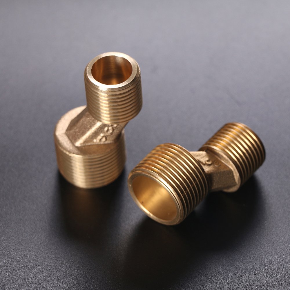 China mixer faucet fittings spare parts factory elbow eccentric screw thread connector