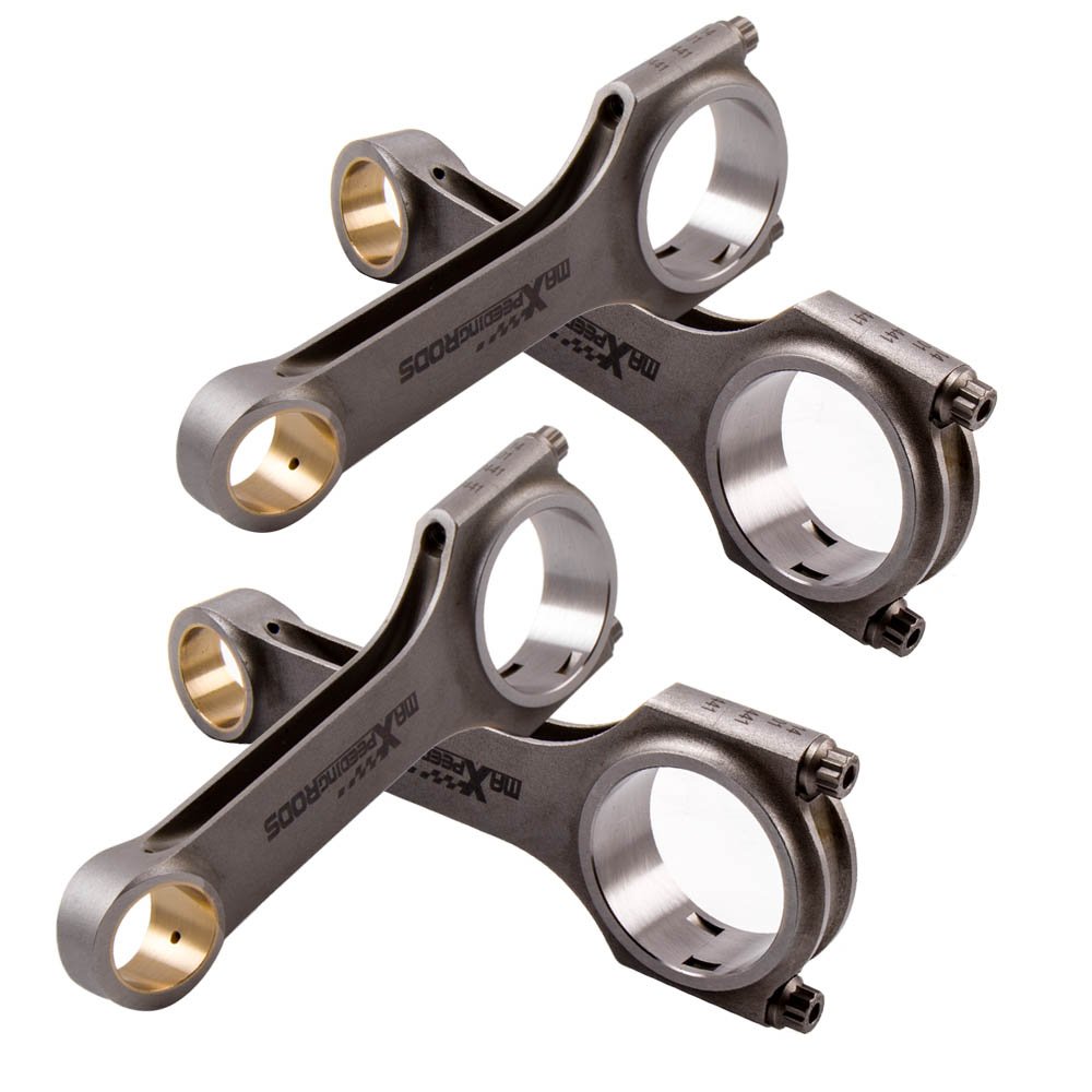 maXpeedingrods 4 Pieces Connecting Rods For BMW N20B20 2.0T / N26B20 H-Beam Forged Steel Conrod