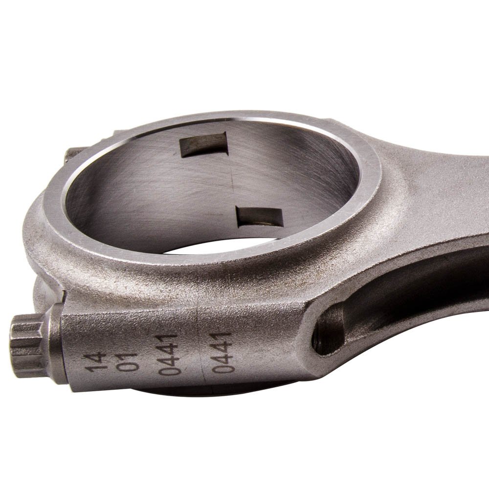maXpeedingrods 4 Pieces Connecting Rods For BMW N20B20 2.0T / N26B20 H-Beam Forged Steel Conrod
