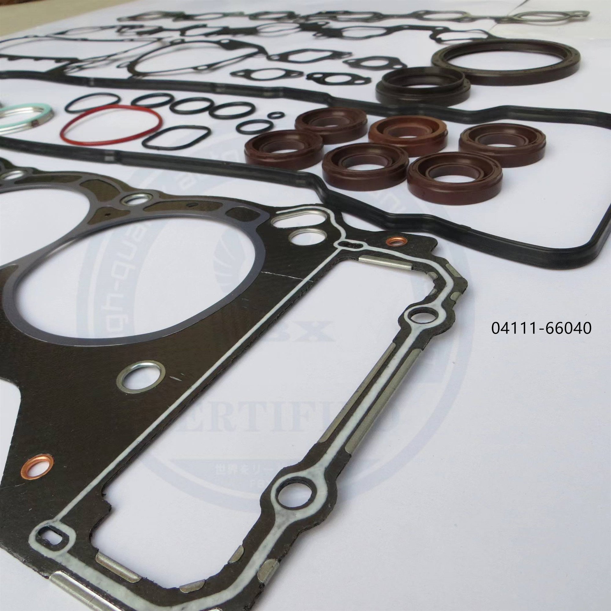 Auto Parts NBR FKM Engine Gasket Kits Cylinder Full Head Gaskets For Toyota Engine 1FZ-FE OEM 04111-66040 valve gasket cover