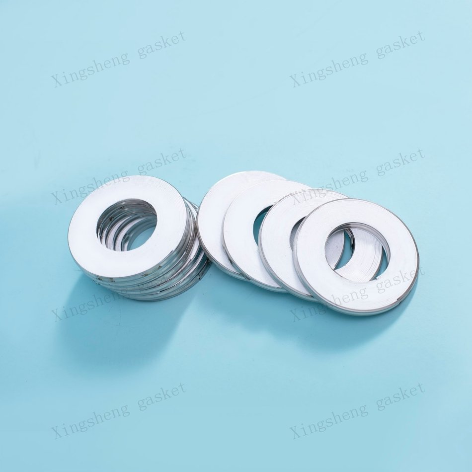 Basic type metal wound gasket high pressure 304ss windings with graphite PTFE filler spiral wound gasket wound spiral gasket