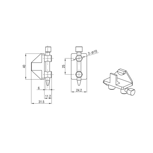 Black Zinc Alloy Flat Lock Rod Guides Galvanized Finish Connecting Rod Accessories Electric Cabinet Door Locks Packed Carton Box