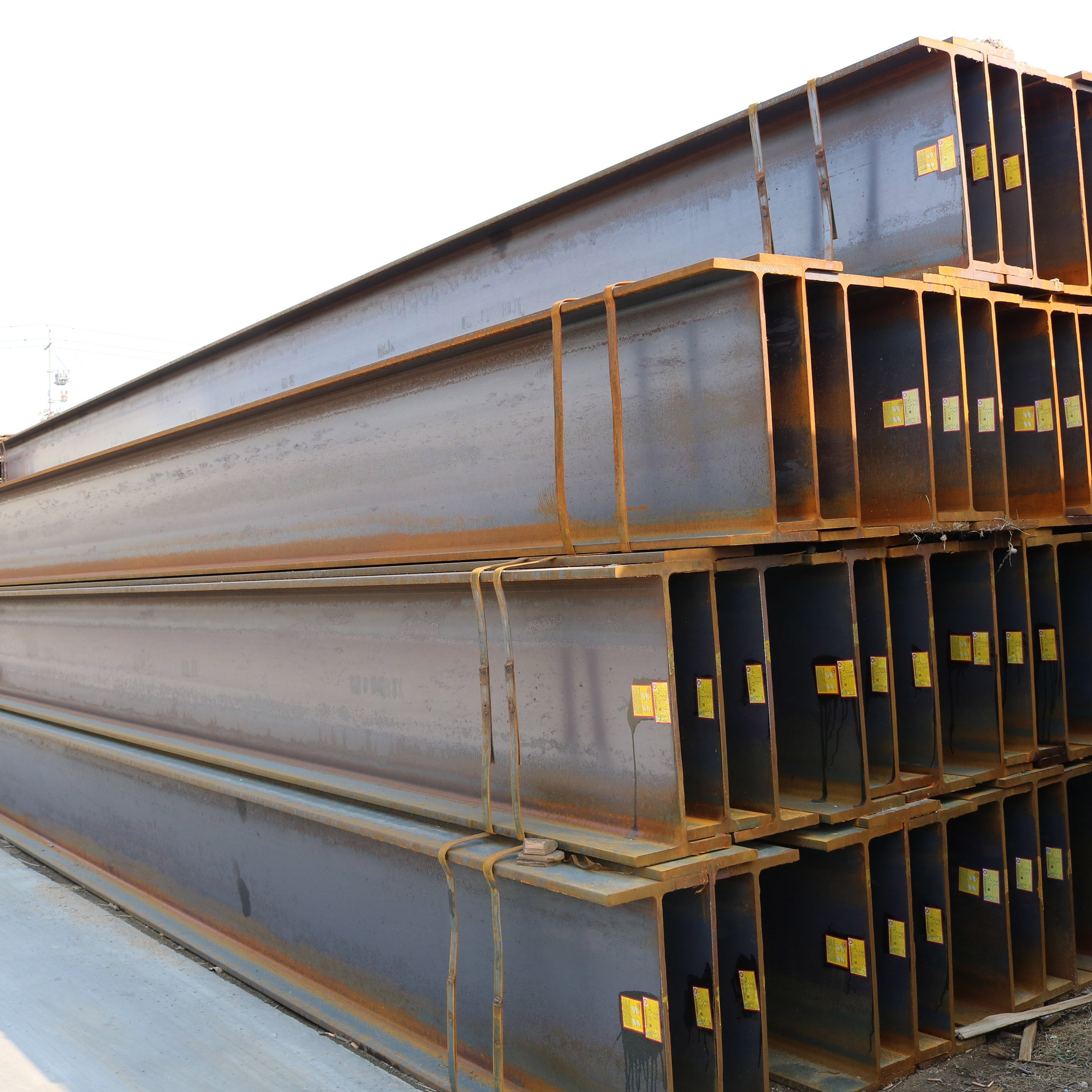 Hot-rolled iron-carbon steel h-beams concrete fence h-beam mould h-shape beam cutting machine