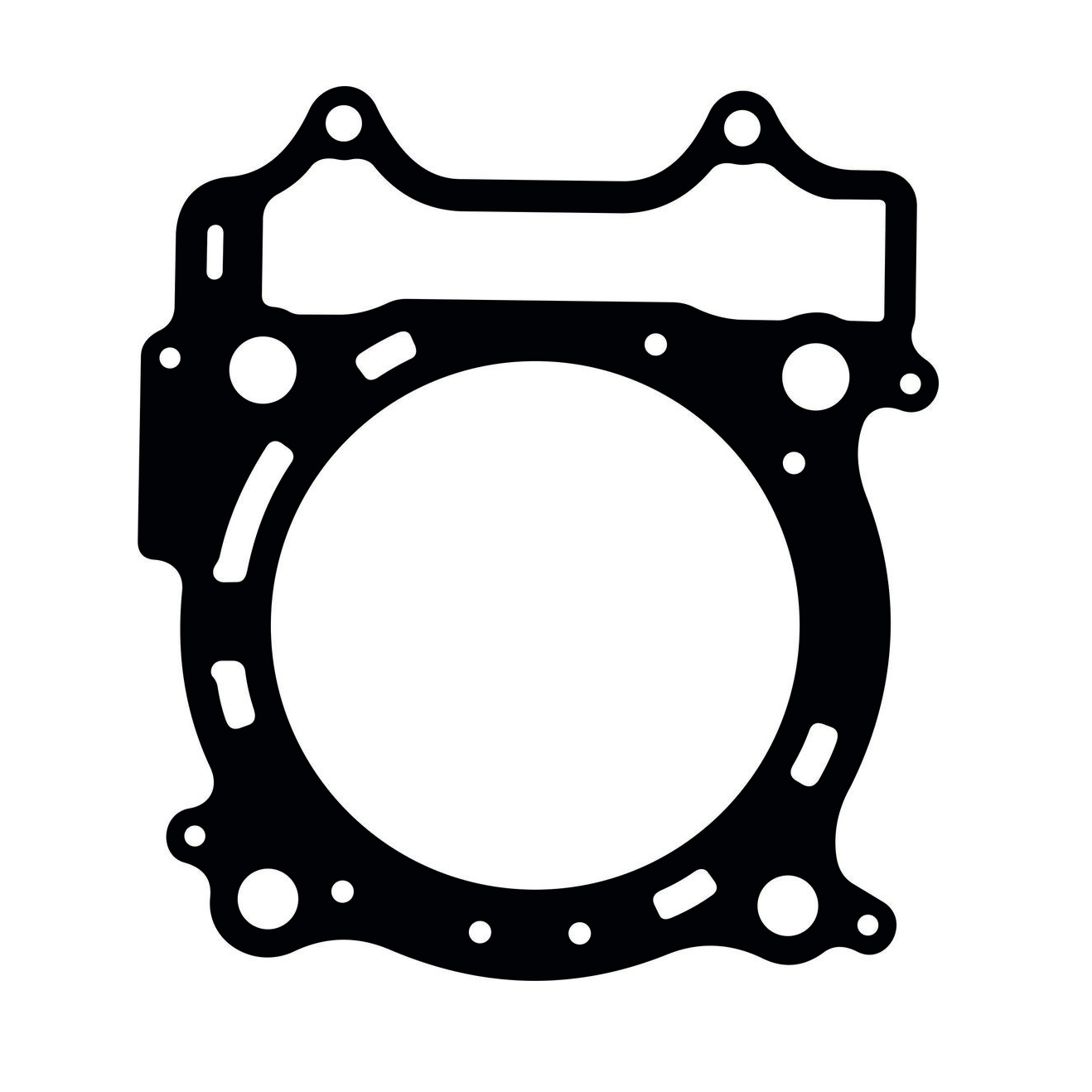 High quality Cylinder head gasket Yamaha WR450F YZ450F YFZ450 2S2-11181-00-00 head gaskets for motorcycles