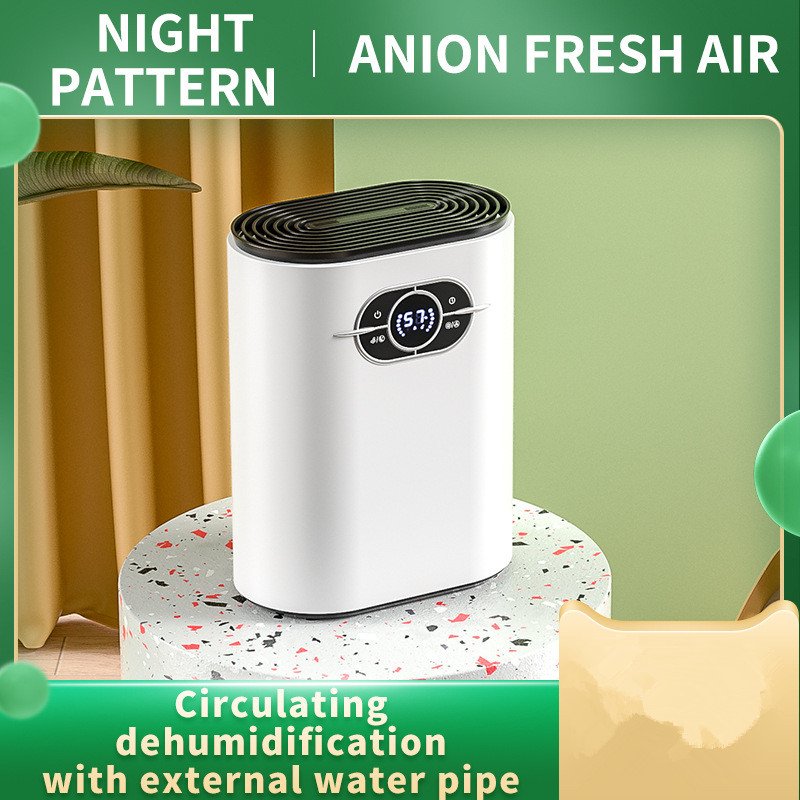 Portable Professional White Mini Dehumidifier Remote 2-Gear Smart Home Moisture-Proof small Dry Electric Low Household Car RV