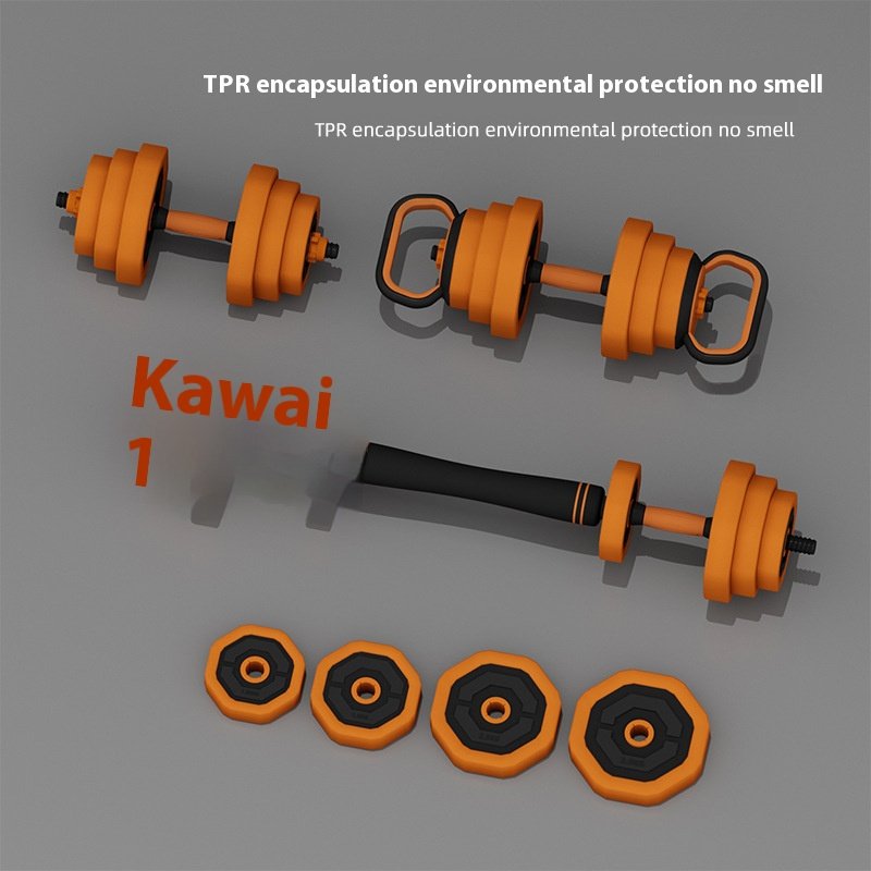 IETA 10/15/20kg dumbbell kit, Adjustable Fitness Free Weights Dumbbells with Connecting Rod for Gym Work Out Home Training