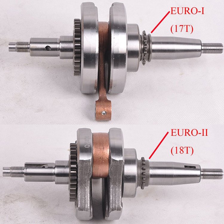 Motorcycle Crankshaft Assy for YBR125 YBR125K YBR125ED JYM125 17T 18T Crank Shaft Complete Connecting Rod 5VL